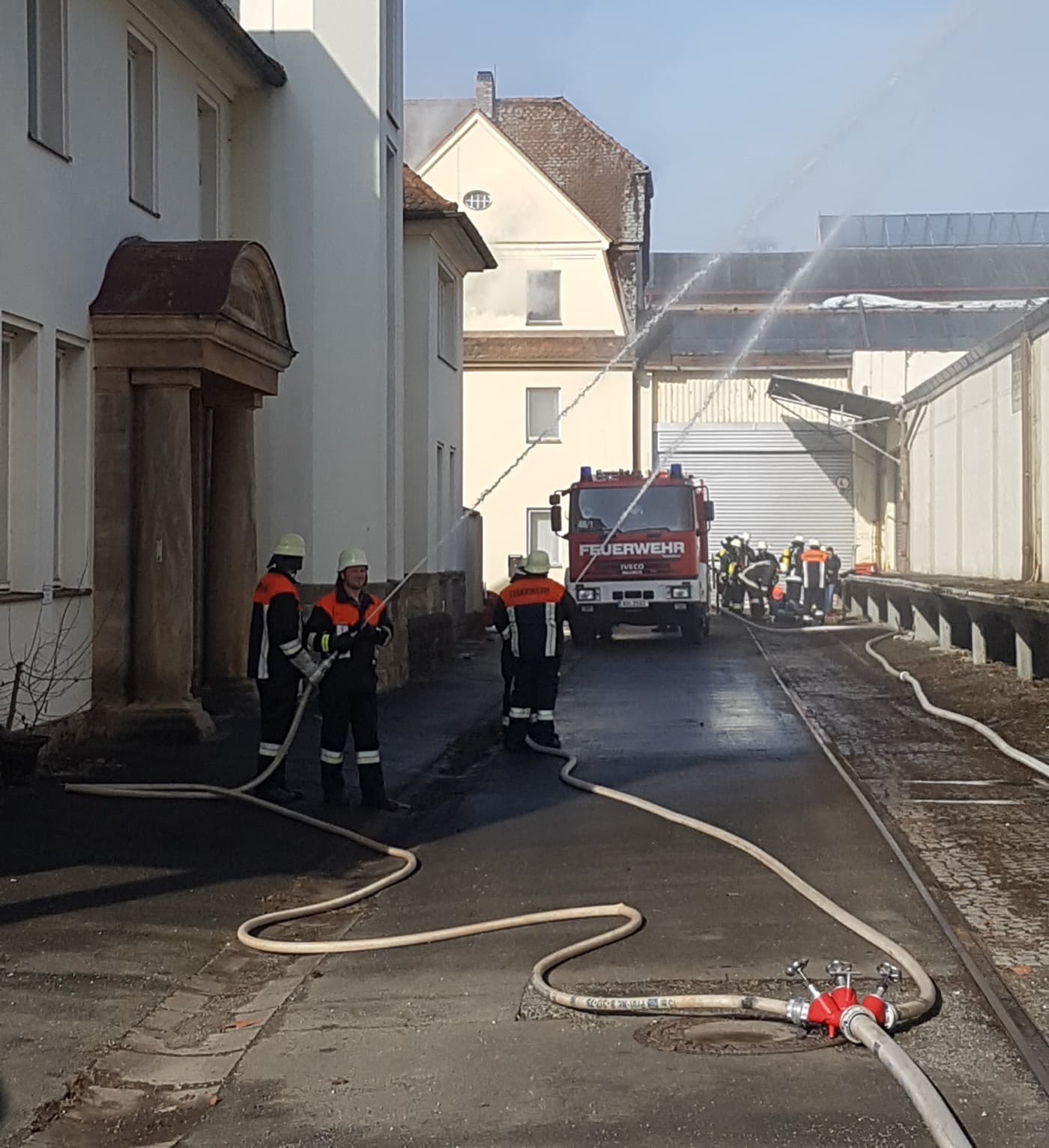 Brand Gebäude