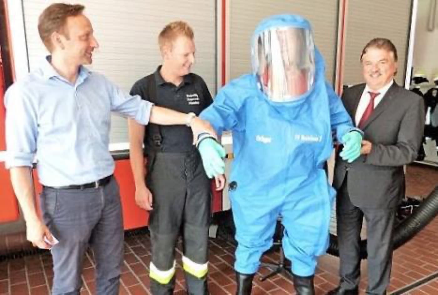 Chemikalienschutzanzüge für die Mainleuser Wehr