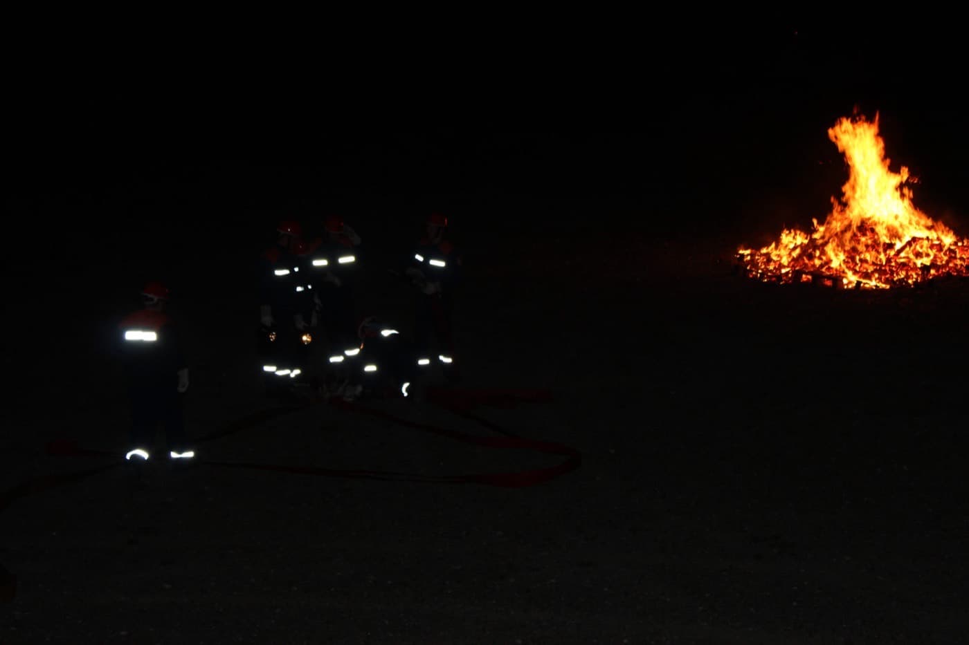Die Jugendfeuerwehr zeigt ihr können beim Berufsfeuerwehrtag