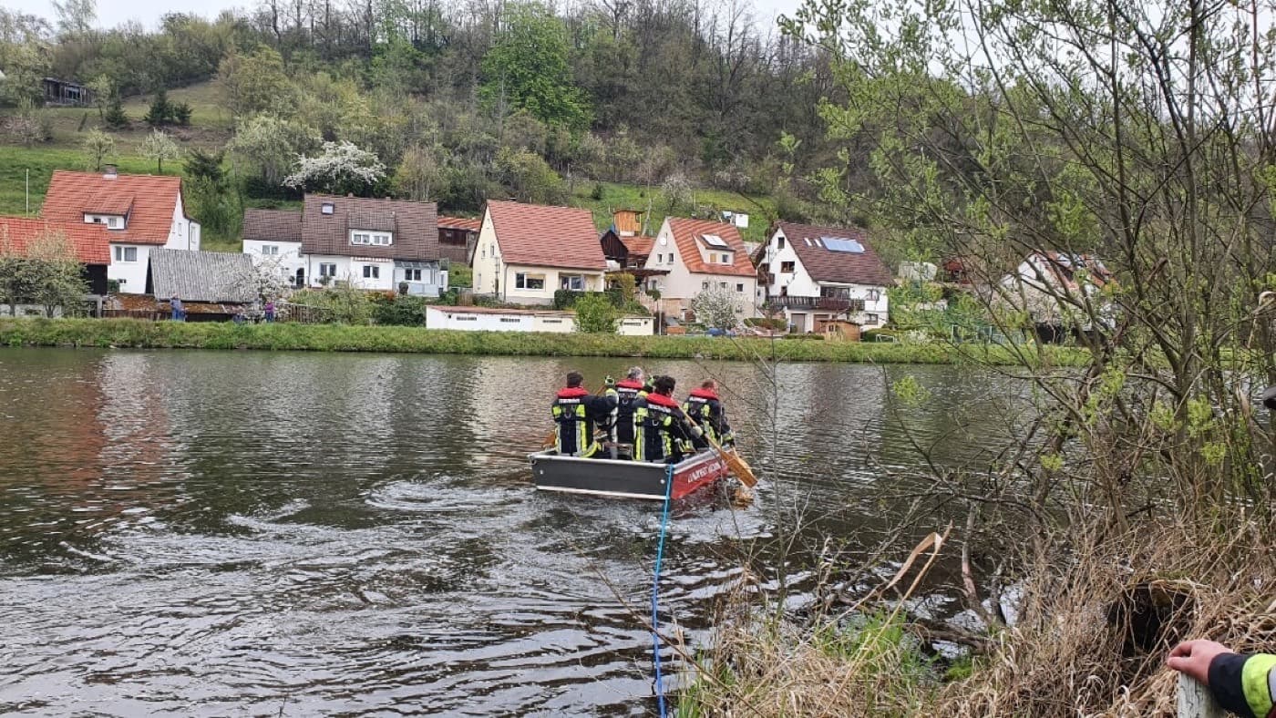 Einweisung in die neue Ölsperre