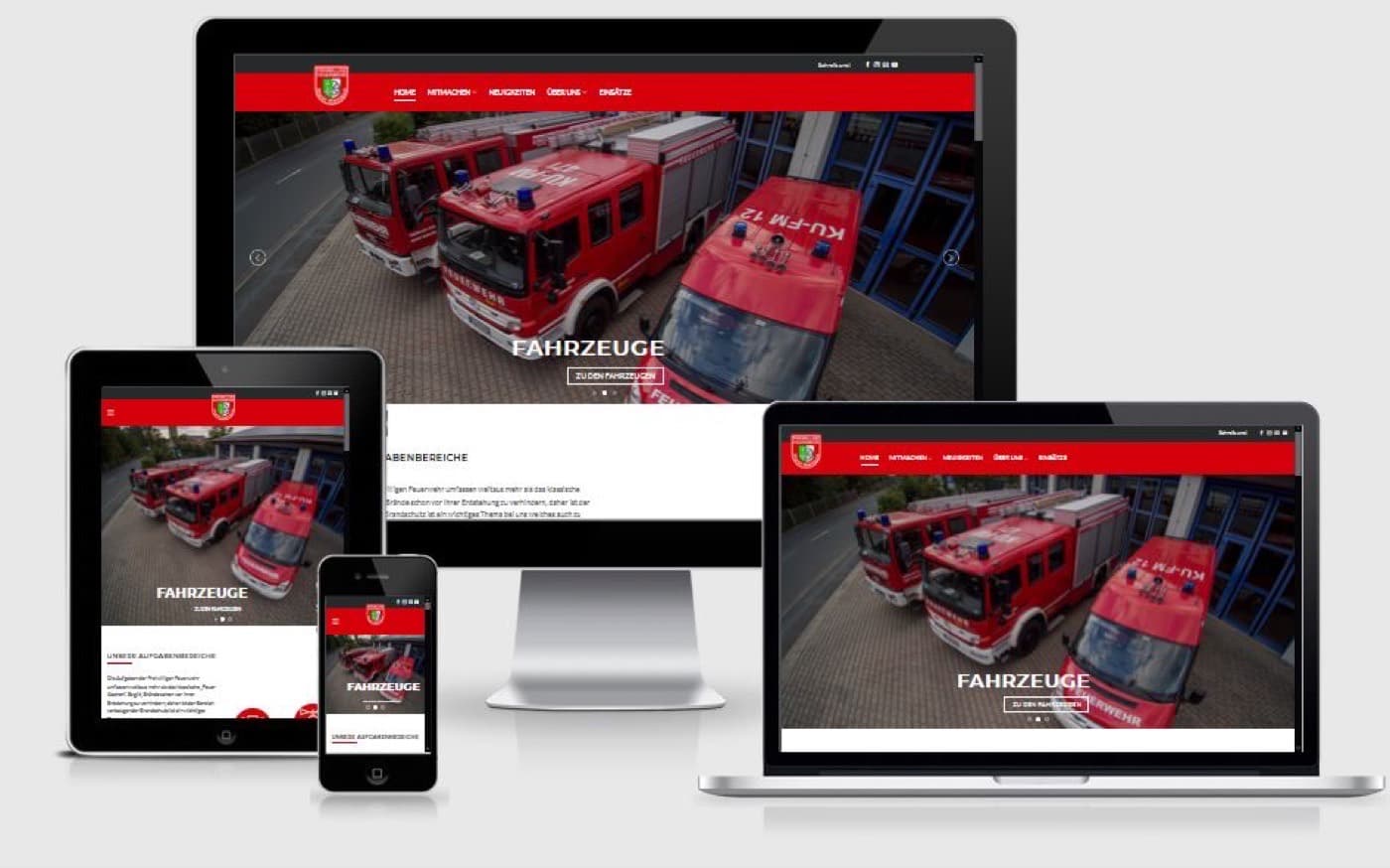 Neue Website der Feuerwehr Mainleus geht online