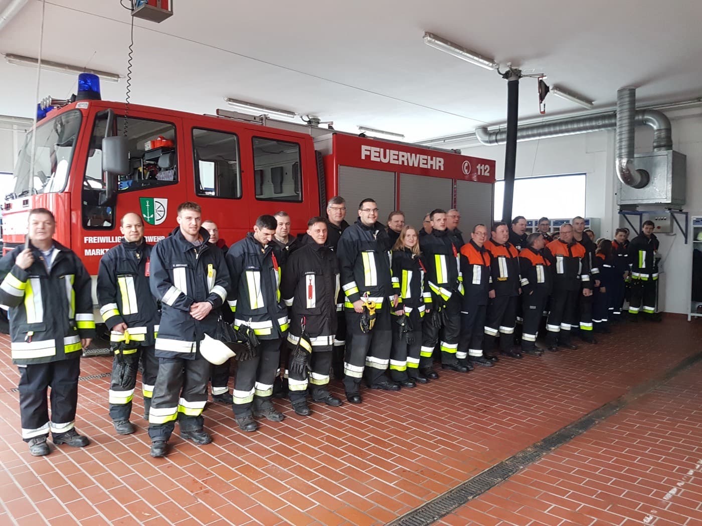 Überprüfung bei der Feuerwehr Mainleus